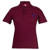 Female Fit Polo Shirt - claret